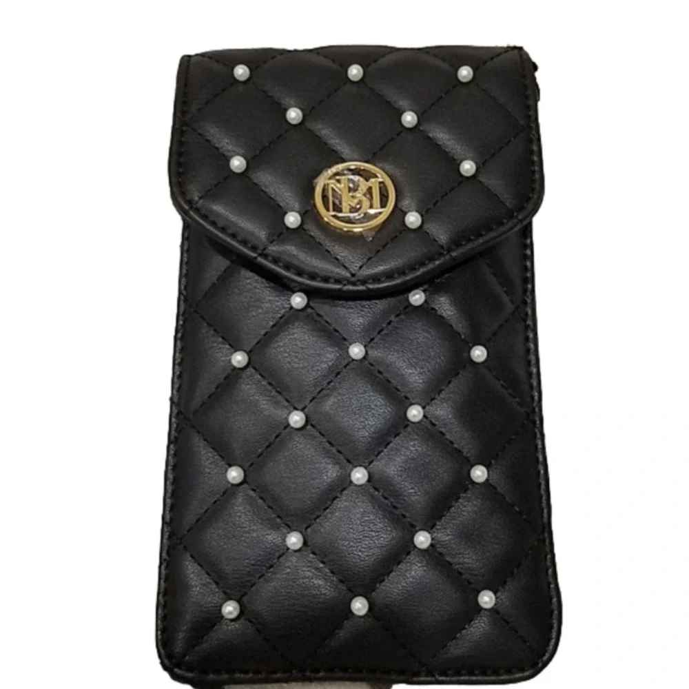 Badgley Mischka Quilted Pearl Phone Case